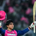 Vaibhav-Suryavanshi-of-Rajasthan-Royals-celebrates-after-scoring-a-century-during-Indian-Premier-League-match-against-Gujarat-Titans-at-Sawai-Mansingh-Stadium-Jaipur