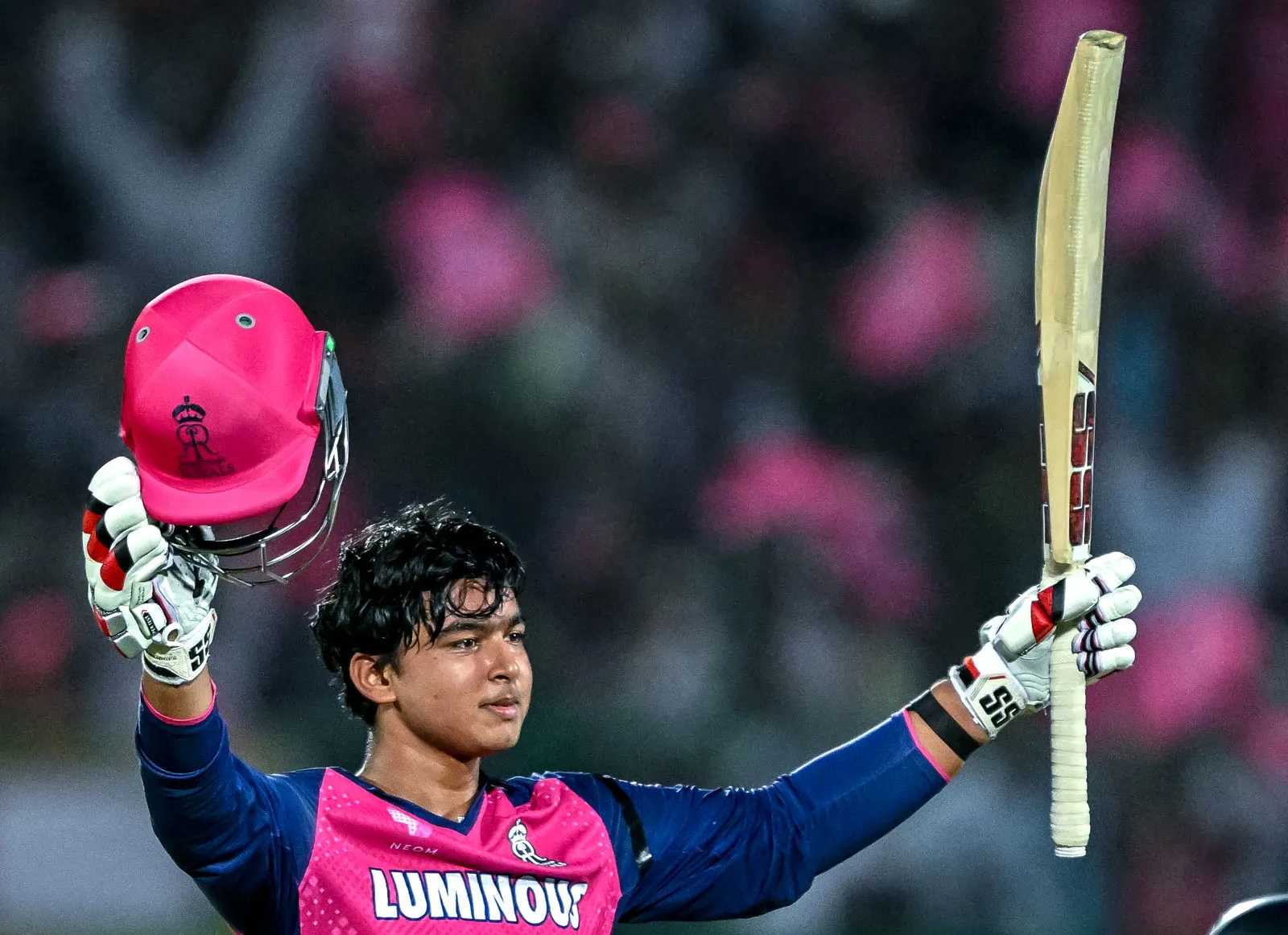 Vaibhav-Suryavanshi-of-Rajasthan-Royals-celebrates-after-scoring-a-century-during-Indian-Premier-League-match-against-Gujarat-Titans-at-Sawai-Mansingh-Stadium-Jaipur